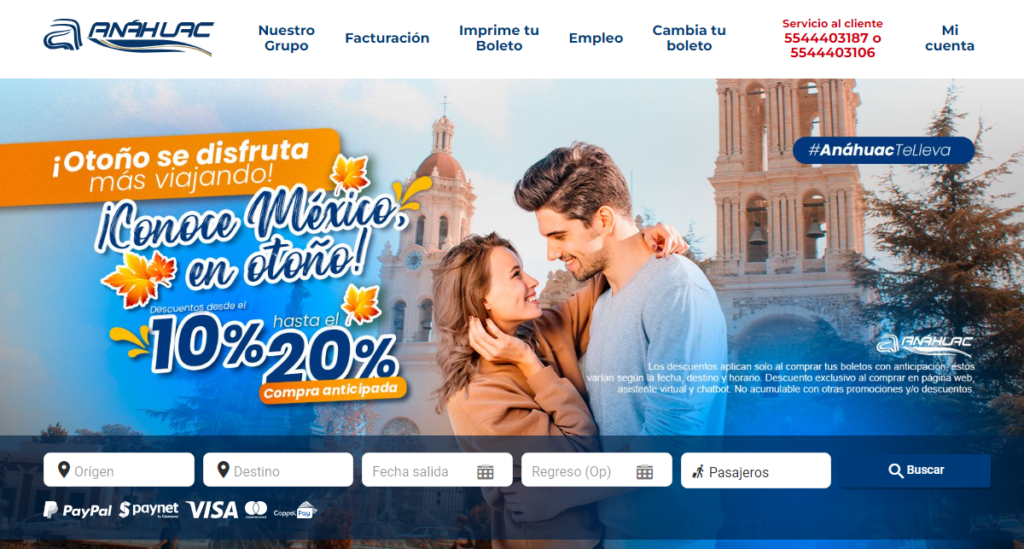 Autobuses Anahuac Horarios, Destinos, Boletos, Teléfonos 【2024】